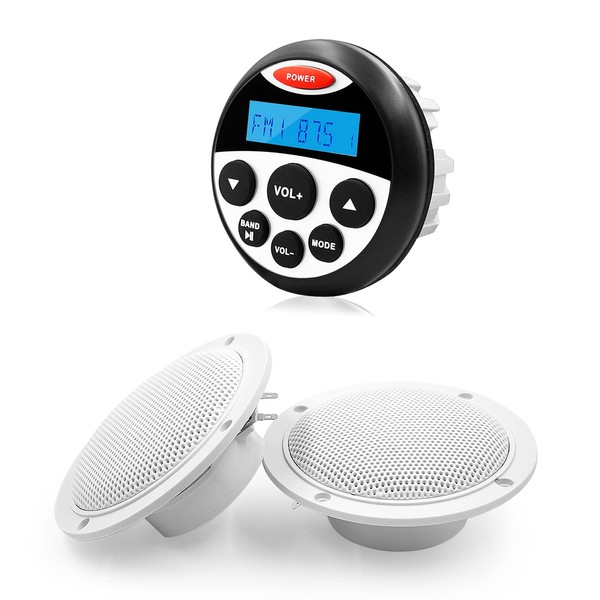 GUZARE Marine Stereo Audio Package - MP3 USB AM FM