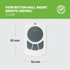 Merlin E148M Four Button Wireless Wall Mount Garage Remote Control