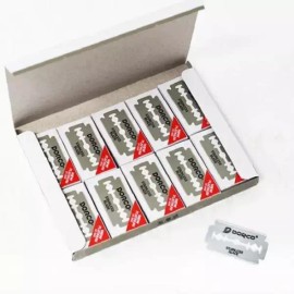 Dorco 도루코 화장도 양날 면도날 100개입 Dorco Double Edge Razor Blades 100 Pieces [Individual item]
