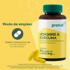 Kit 3 Piezas Suplemento Jengibre Cúrcuma (60 Caps) Pronat