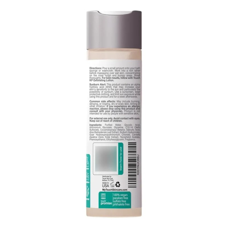 Touch Keratosis Pilaris Exfoliating Body Wash Cleanser - Gel