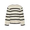 VERO MODA Girls' Vmsaba LS O-Neck Ga Girl Noos Pullover,