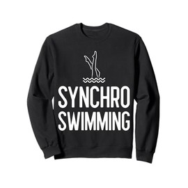 Synchro Swimming Minimalist Sporty Team Sweatshirt