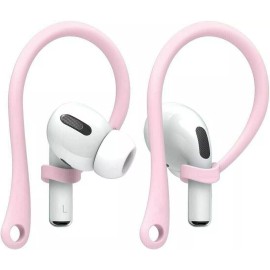 EEZ Silicone Sports Anti-lost Ear Hook For AirPods 1 2 3 4 Pro Strap Earhook Holder - Pink