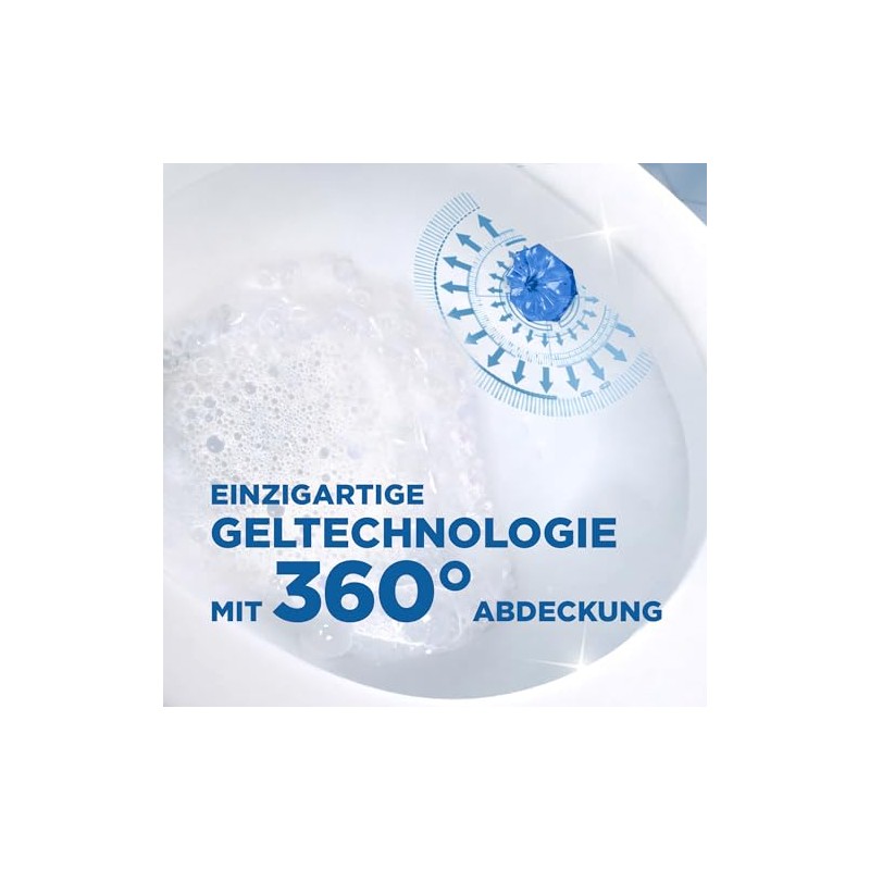 WC-Ente Frische Siegel 3x 2er Nachfüller Azure Lagoon
