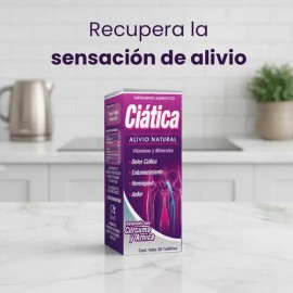 2pack Ciática | Alivio Natural De Dolor Y Nervios | 60 Tabs