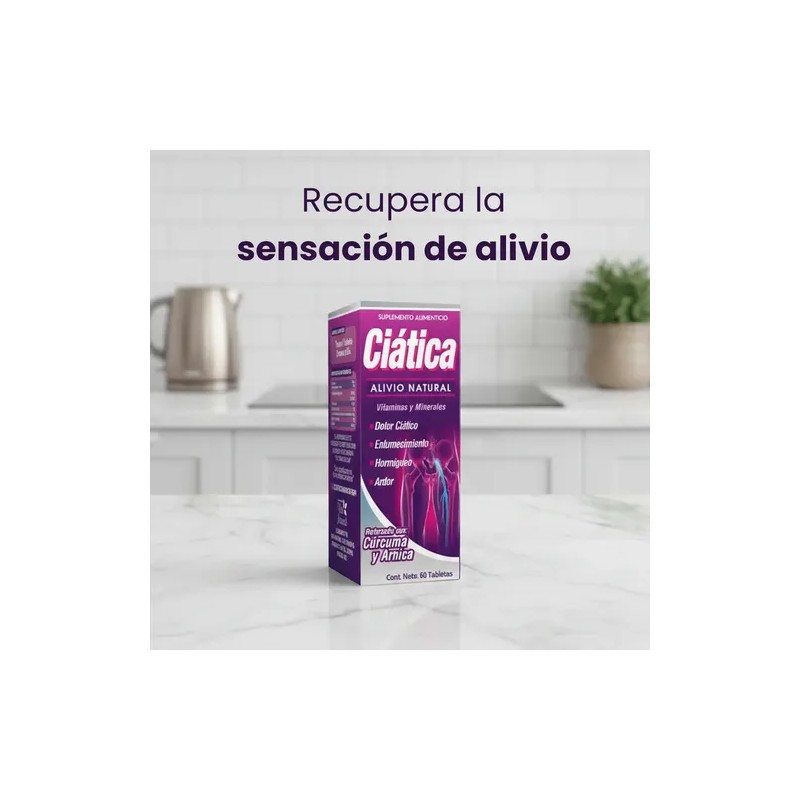 2pack Ciática | Alivio Natural De Dolor Y Nervios |