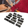 15Pcs Hollow Punch Cutter Hardened High Carbon Steel Rich Sizes