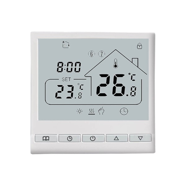 Smart Thermostat 5+2 Programmable 3A Water Heating Thermostat DIY Install