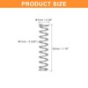 QUARKZMAN Pack of 5 Compression Springs, 1 x 7 x