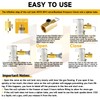 GURUDAR CO2 Cylinder Refill Adapter for CGA320 CO2 Tank to