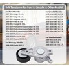 LEVANLIGHT Drive Belt Tensioner Assembly with Pulley Compatible for Ford