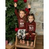 Lazy One Silent Night Family Matching Christmas Pajamas Set, Matching