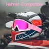 Jeemeele Motorcycle Goggles, Dirt Bike ATV Riding Off-Road Ski Goggles