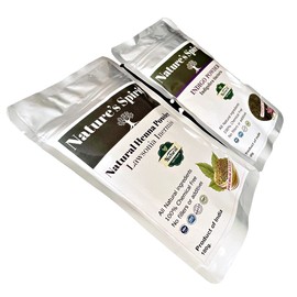 Indigo & Henna Powder 2 x 100g-Natural Hair Dye for Dark brown to Black Hair Shades Premium Triple Filtered Export Grade Henna/Indigo