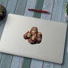 Bigfoot Sticker Thumbs Up Sticker 2 Pack – 4"x4" Outdoor