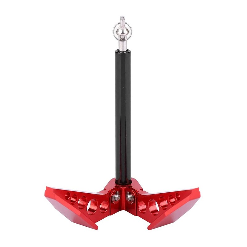 Aswalling Metal Universal Heavy Duty RC Car Winch Anchor, Foldable