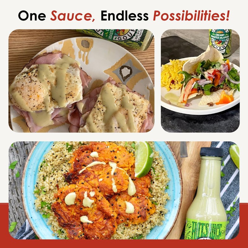 Dave’s Gourmet Creamy Roasted Jalapeno Hot Sauce - Moderately Spicy