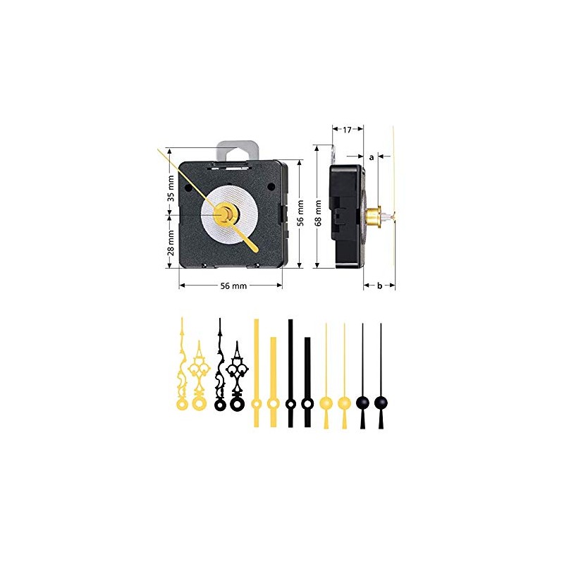 Quartz Movement Complete Set WF for Beginners by Selva -