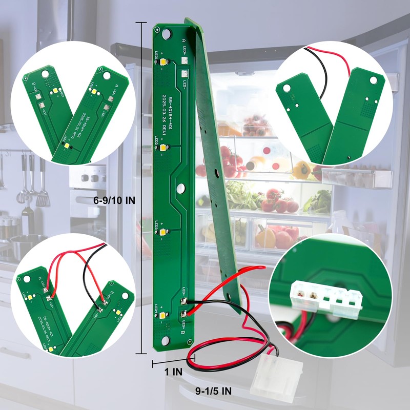 W11043011 W10866538 Refrigerator LED Light By Cenipar Compatible with Maytag