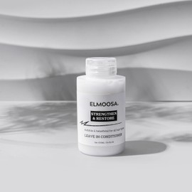 ELMOOSA LEAVE IN CONDITIONER,100ML ENRICHED WITH VARIOUS ADVANCED MOISTURIZING INGREDIENTS,HYDRATES & STRENGTHENS HAIR.