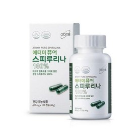 Atomy Pure Spirulina, 120 tablets, 3 units / 애터미 퓨어 스피루리나, 120정, 3개