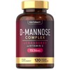 D-Mannose and Cranberry Capsules | 1536mg | Urinary Tract Infection