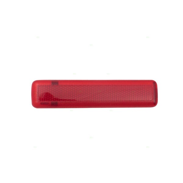 Brock Replacement Passenger Inside Rear Door Panel Trim Reflector Compatible
