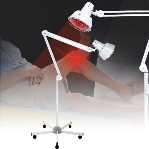 Unbranded Infrared Red Heat Light Therapy Floor Stand Physiotherapy Lamp