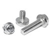 Hexagon head screws with flange M12 x 25 4 pieces