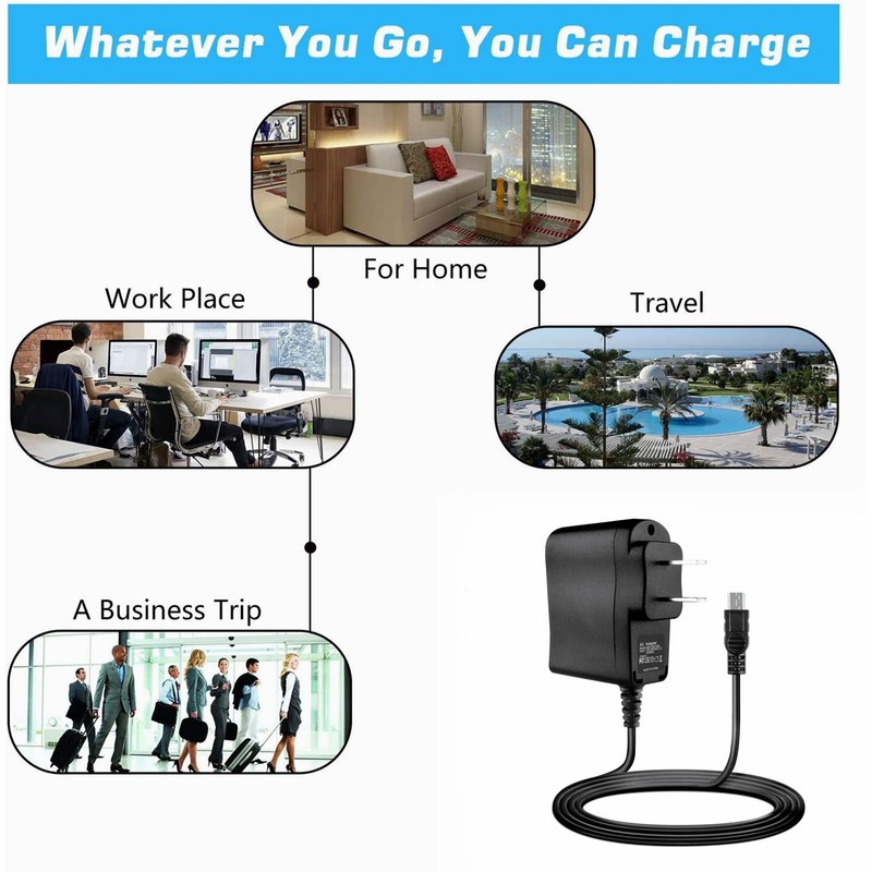 Jantoy AC/DC Adapter for Texas Instruments TI-89 Titanium Graphing Calculator,