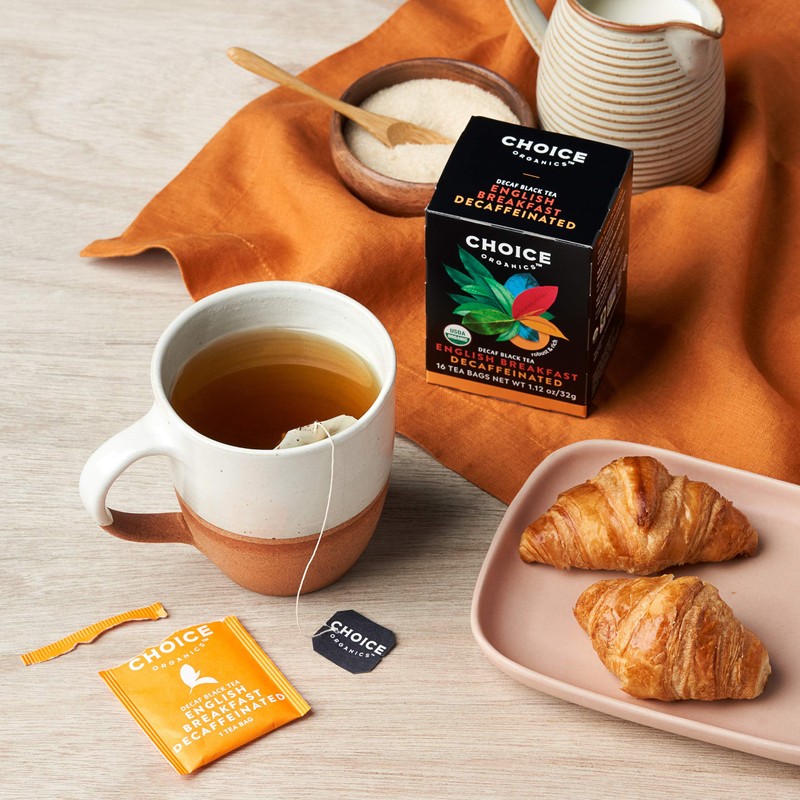 Choice Organics - Organic Decaffeinated English Breakfast Tea (1 Pack)