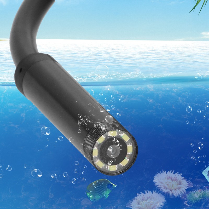 WiFi Endoscope LED Waterproof Semi Rigid Cable Industrial Accessories 500W