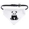 Small 'Panda Bear Cub Sitting' Dog/Cat/Pet Bandana (PD00050637)