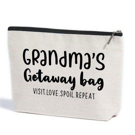 ZHAMEN Grandma Gifts Makeup Bag Gifts for Grandma Travel Toiletry Bag Cosmetic Bag Mothers Day Christmas Retirement Grandmothers Day Gifts Grandma Birthday Gifts for Women Grandmother Grammy