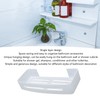 Wall Mount Bathroom Shelf Shower Bath Rack Single Layer Space