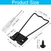 Murtenze 6 Pcs Easel Back, 3.34" Iron Picture Frame Easel