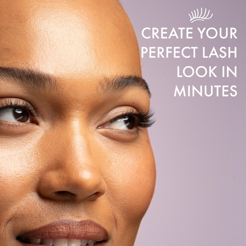 Pre-Glued Express Cluster Lashes - Reusable & Customisable Lash Clusters