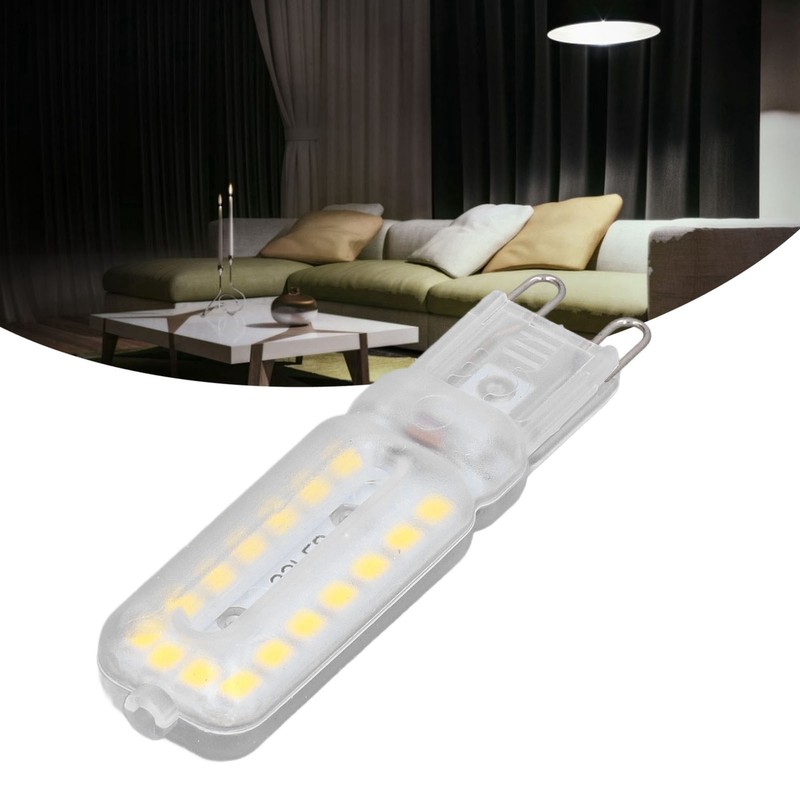 6pcs G9 LED Bulbs 7W Dimmable 360° Illumination Replacement Light