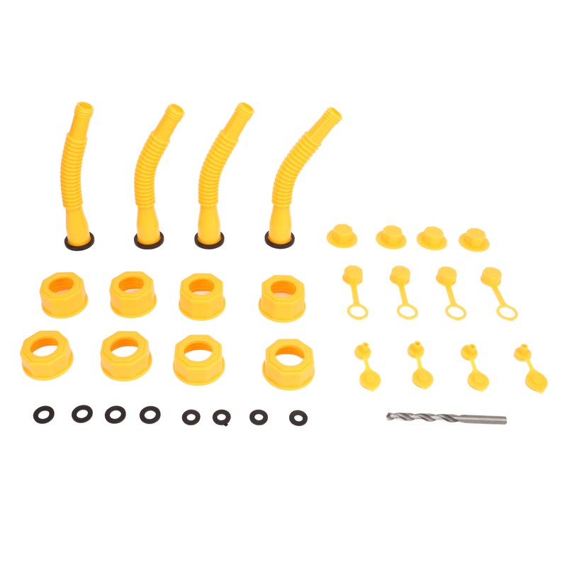 Gas Can Spout Replacement Kit 8mm Drill Bit Anti Overflow