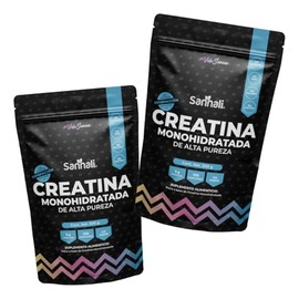 Creatina Monohidratada en Polvo de Alta Pureza Sin Sabor 500g - 100 Servicios - 5g por Porción - Preworkout, Alto Rendimiento