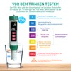 PH Meter Water, PH/TDS/EC/Salinity/Thermometer 5 in 1 pH Value Meter