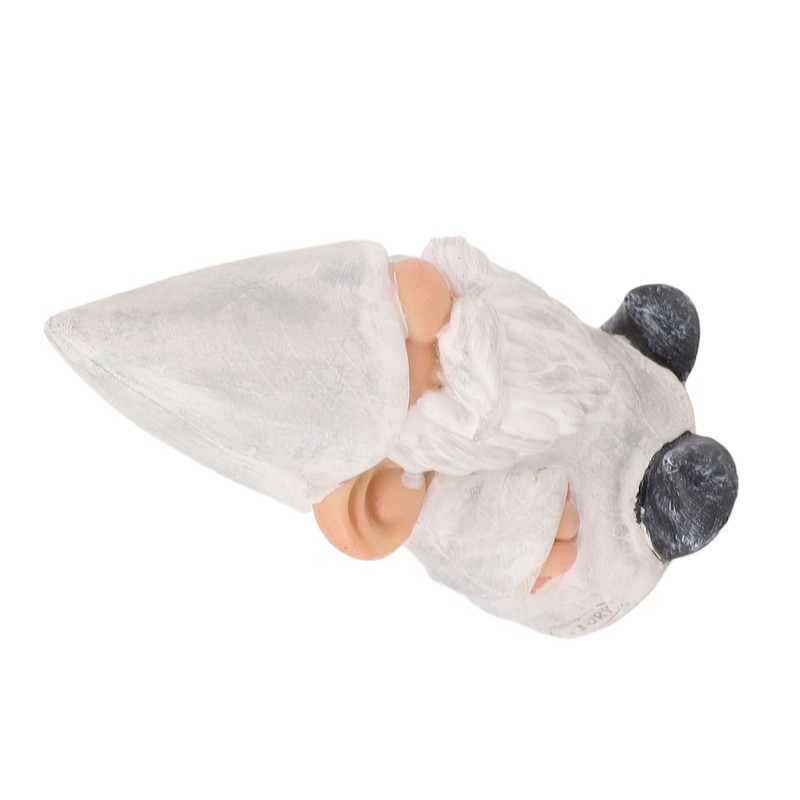 Garden Gnome Resin Structure Stable Bottom Retro Style Gnome Figurine