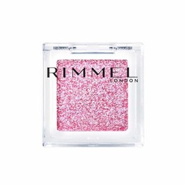 RIMMEL Wonder Cube Eyeshadow Pearl (Glitter Blue-base Yellow-base Pink) P004 Hidden Personality Shines Fuchsia Cube 1.5 grams (x 1)