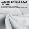 Vgo... 1 Pair Unlined Safety Goatskin Leather Work Gloves Men,Rigger