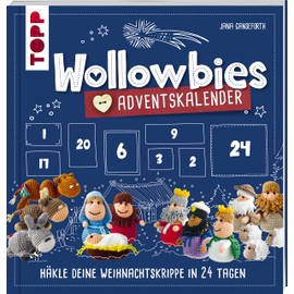 Wollowbies Adventskalender: Häkle deine Weihnachtskrippe in 24 Tagen