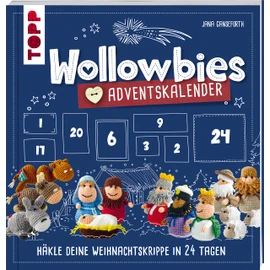 Wollowbies Adventskalender: Häkle deine Weihnachtskrippe in 24 Tagen