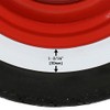 PORT-A-WALL 18 inch Whitewall Sidewall Tire Trim Set of 4.
