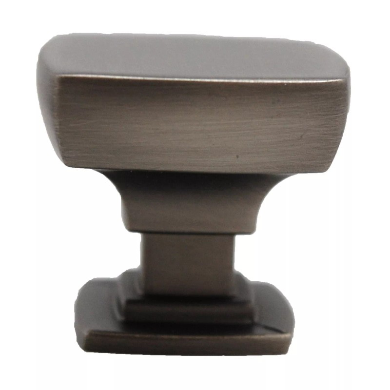 LIBERTY Webber Heirloom Silver 1-1/8 Square Cabinet Knob P29542-904-C 25FREESHIP