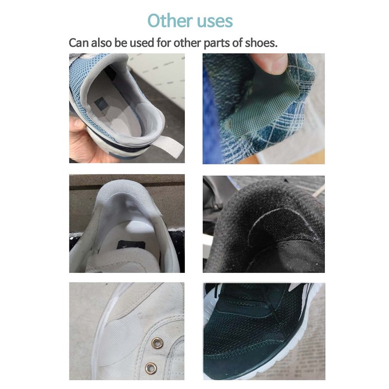 Shoe Toebox Toeburst Blowout Hole Prevention Insert/Patch (Black)